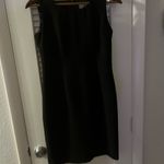 Le Suit  Elegant Black Sleeveless Dress Photo 1