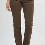 AG Adriano Goldschmied  The Mari High Rise Straight Corduroy Pants Size 27 Photo 0