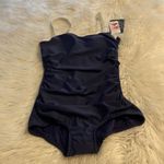 Maxine of Hollywood  Women’s Swim size 12 brand new color navy blue and white Photo 9