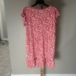 Haptics Sweet Like Summer Floral Dress Womenโs Medium NWT $48 Pink Photo 3