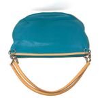 MAXX NEW YORK turquoise leather hobo bag Photo 7