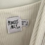 Princess Polly White Ribbed Bodysuit Photo 2