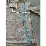 LIE Life Integrity Earth Grey Hood Quarter Button Kangaroo Pocket Hoodie S Gray Photo 7