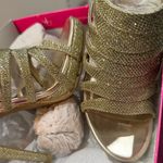 Chinese Laundry  ‘Impress’ Gold Glittered Heels Photo 4