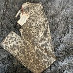 Current/Elliott NWT Current Elliott Leopard Welt Pocket Ankle Skinny Photo 2