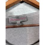 Pretty Angel  Gray Tunic Top With Crochet Lace Button Back‎  Boho S Linen Photo 1