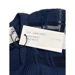 Milly Directional Plaid Knit Bodycon Hi-Low Dress Women's Size XS/S Side Flounce Photo 11