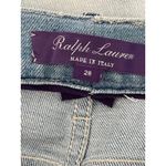 Ralph Lauren Purple Label Jeans Italy – Light Blue Silver Sheen Luxury Denim 28 Photo 2