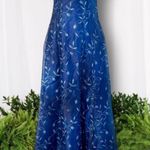 Vintage Blue 90s halter dress Photo 0