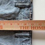 Madewell  High Rise Denim Shorts Blue White Stripe Size 25‎ Women's Casual Photo 6