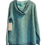 Athleta Women’s Hoodie Sundown Alliance Teal Athletic Pullover Oversize Warm Photo 4