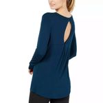 Ideology Idealogy pacific teal pullover yoga top Photo 1