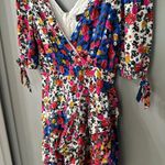 Majorelle Janelle Mini Dress in Patchwork Multi Color Floral Dress Size Small Photo 1