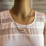 Freedom Handcuff Necklace Silver Photo 1