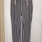 SheIn Black and White Checkered Pants Photo 0