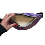 Reflexive™ Designer Fanny Pack Purple 80s Rave Photo 3