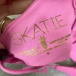 Skatie NEW  X Amber Fillerup Clark Demi Bikini Top in Dahlia Pink Size XL Photo 4