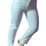 Banana Republic  winter cream high rise straight jeans Photo 0