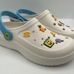 Skechers foamies clogs SpongeBob women’s size 8 white ivory Photo 2