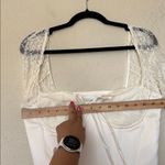 House Of CB House‎ of CB 'Perdi' Vintage Ivory Satin Maxi Dress NWOT Size M A-C Photo 9