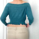Zaful Off The Shoulder Cropped Sweater Photo 1