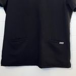 FIGS Black V Neck Scrub Top Technical Collection Womens Size Small Photo 3