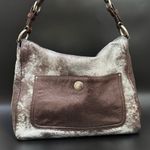 Coach Vintage Y2K  10170 Chelsea Metallic Distressed Pebbled Leather Hobo Bag Photo 1