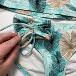 Diane Von Furstenberg  Botanical Print Tankini Set in Blue/Brown Size M Photo 4