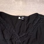 Becca  By Rebecca Virtue Black Swim Coverup Size Med/Large Photo 2