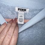 Pink Cute and Fuzzy Sweater Dress Blue Size L Photo 2