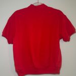 Everlane NWT  Red Organic Cotton Classic Fit Short Sleeve Polo Shirt Women career Photo 7