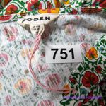 New!‎ BODEN Sleeveless Jersey Shift Dress Green, Enchanting Bloom, size 6R Green Photo 7