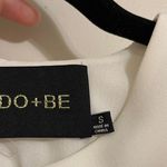 DO+BE White Puff Sleeve Mini Dress size small Photo 2