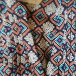 Moon Collection COPY - Moon brand boho flowy patterned blouse Photo 9