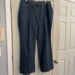 Fashion Bug Denim Jeans Dark Wash Stretch Bootcut Comfort Waist 18W Plus Comfy Photo 1