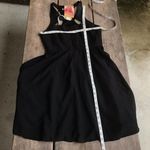 YA Los Angeles Lulu's  Womens Dress Sz Small Caged Neckline Little Black Silk NEW Photo 39