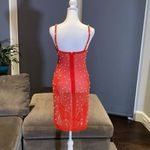 Women’s Sexy Red Sheer Dress Size M NWOT Red Size M Photo 3