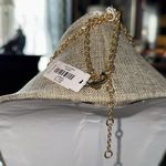 Talbots Pink necklace chain link Gold toned resin adjustable NEW Photo 2