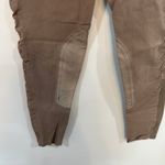 Ariat  Womens Riding Pants Small Cotton Tan Neutral Equestrian Knee Pad Outdoor Photo 5