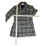 Pendleton Vintage  Blazer skirt Suit 100% Virgin Wool Plaid Yellow/black-‎ Sz12 Photo 15