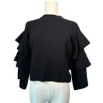Asilio  Black Material Girl Top Size‎ S EUC Photo 1