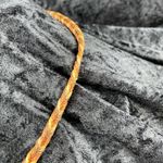 Global Goods Partners Handmade Stamped Brass Bead Bib Necklace Braided Strap Gold Photo 4