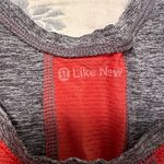 Lululemon Orange & Grey Tank Top Size 2 Photo 2