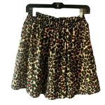 Who What Wear  women's dirndl leopard print circle XS skirt Photo 1