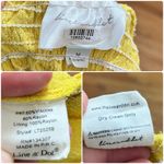 Line and Dot  Crepe Elena Front Ruffle Back Smocked Detail Coquette Top Medium Photo 11