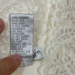 Dress Barn Lace Trimmed Ivory Y2K Feminine Romantic Chic Tank, Sz L Photo 5