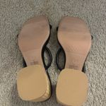 A New Day Black Faux Leather Heels Size 7 Photo 3