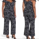 Tahari by Arthur S. Levine Paisley Cold Shoulder Jumpsuit 12 Photo 1