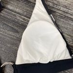 La Blanca  Black & White Polka Dot Print Bikini Swim Bathing Suit Top 8 Photo 3