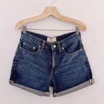 Everlane Women's Relaxed Shorts Medium Wash Rolled Cuff Denim Jeans Photo 4